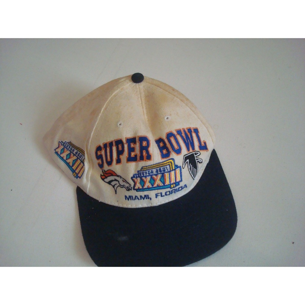 BRONCOS SUPER BOWL   SNAPBACK 90S  CAP DEADSTOCK ‎ VINTAGE T7